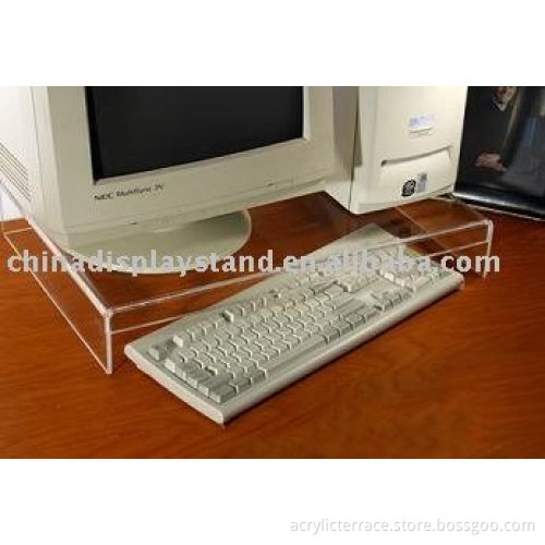 Acrylic Keyboard Station/ Monitor Stand